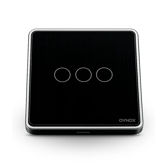 Black Oynox Edge smart switch